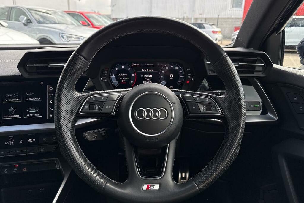 Audi A3 Audi Sportback 35 Tdi S Line S Tronic Black #13