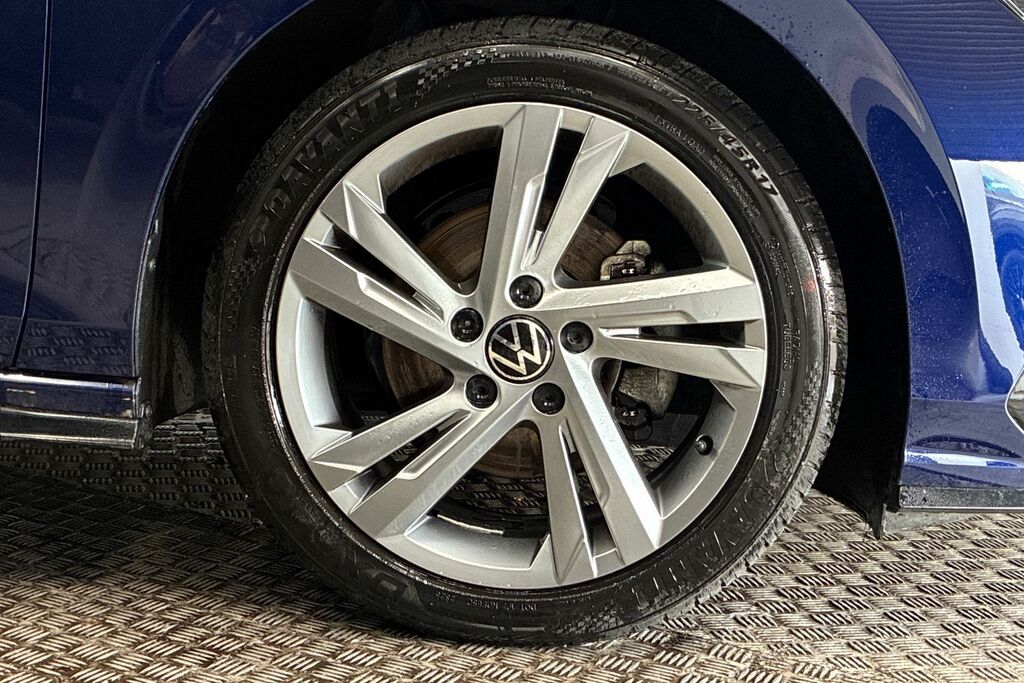 Volkswagen Golf 2.0 Tdi 150 R-line Dsg Blue #5