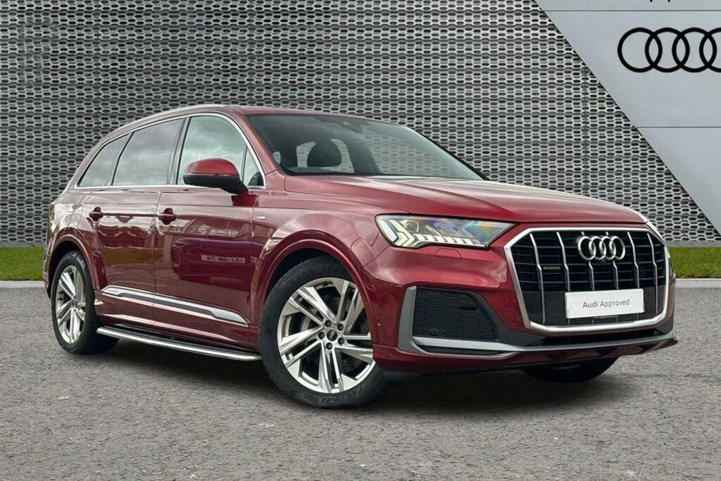 Audi Q7 S Line 50 Tdi Quattro 286 Ps Tiptronic Red