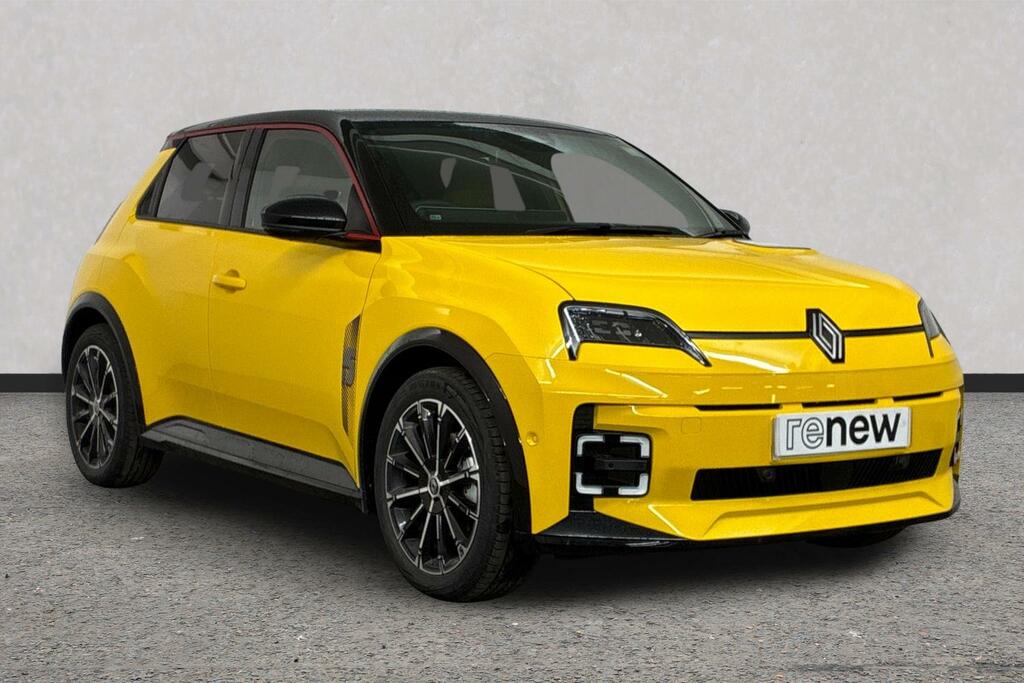 Renault 5 E-Tech Comfort Range 52Kwh Iconic Five Hatchback Ele Yellow