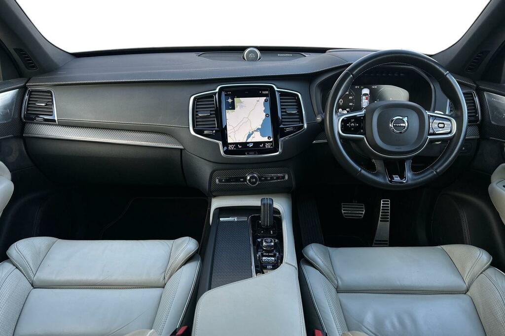 Volvo XC90 2.0 T8 390 Hybrid R Design Pro Awd Gtron Black #6