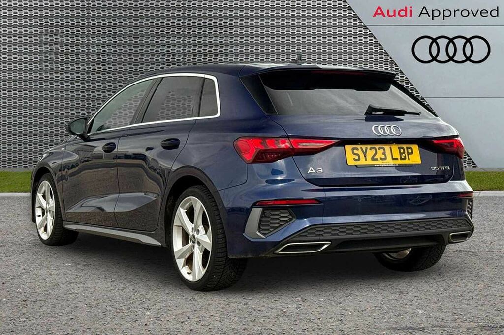 Audi A3 S Line 35 Tfsi 150 Ps S Tronic Blue #3