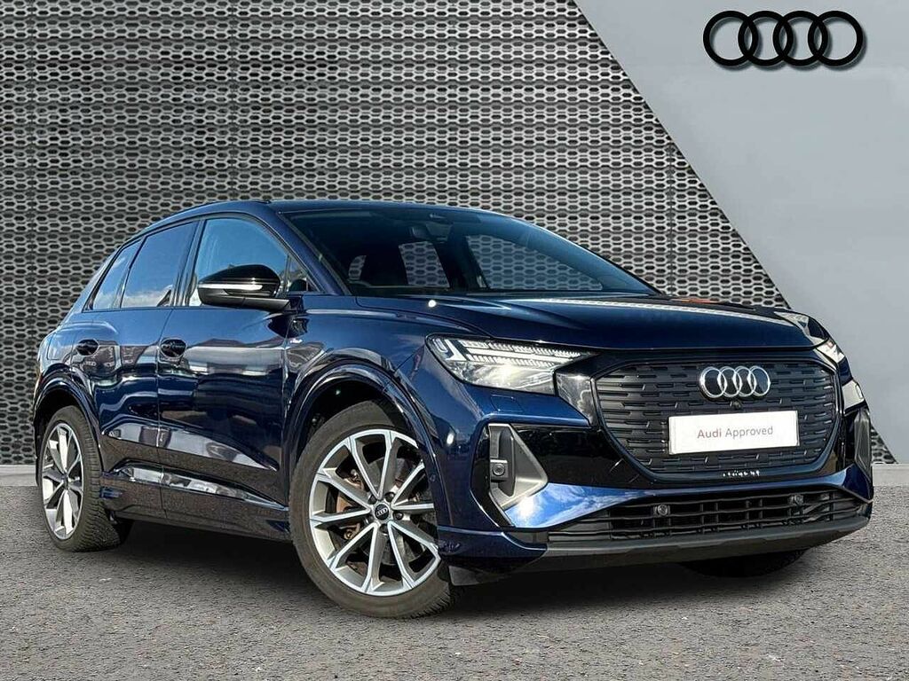 Audi Q4 E Tron Edition 1 50 Quattro 220,00 Kw Blue