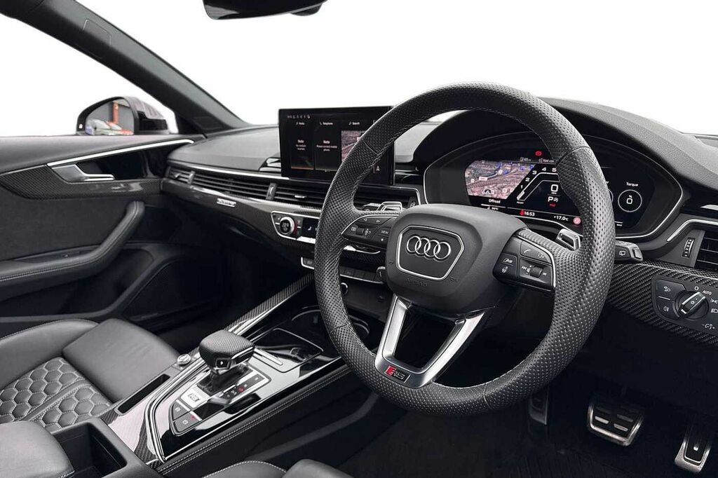 Audi RS4 4 Carbon Black 450 Ps Tiptronic Black #6