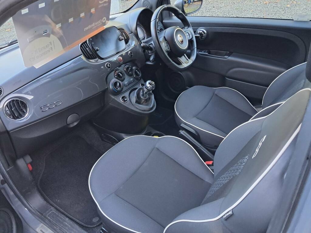 Fiat 500 1.2 500 Lounge White #16