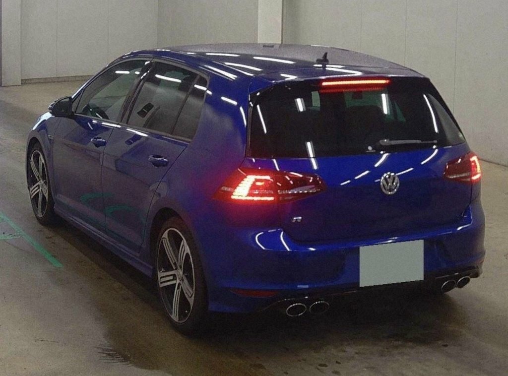 Volkswagen Golf 2L R Blue #3