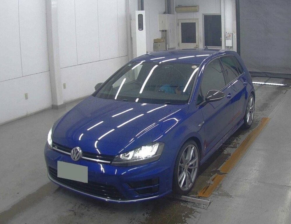 Volkswagen Golf 2L R Blue #2