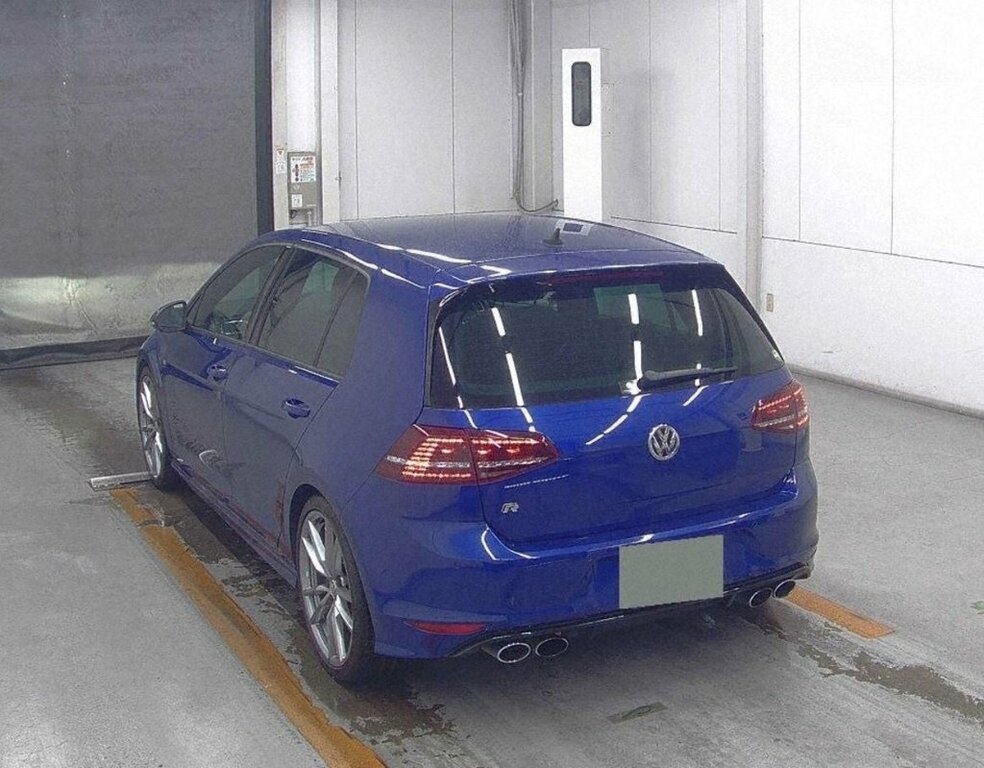 Volkswagen Golf 2L R Blue #3