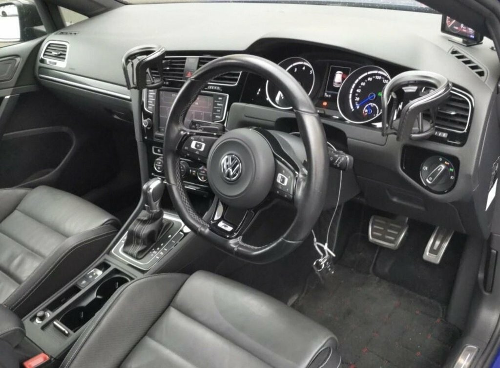 Volkswagen Golf 2L R Blue #5