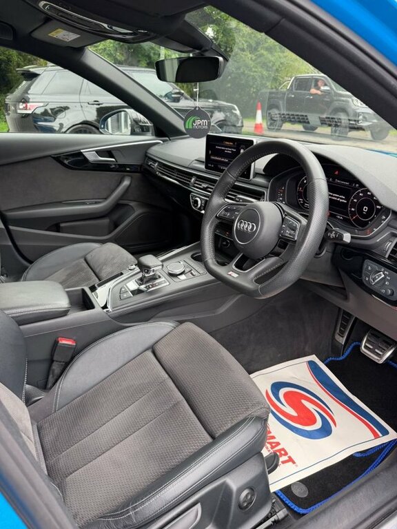 Audi A4 2019 2.0 Tdi 40 Black Edition Saloon S Blue #5