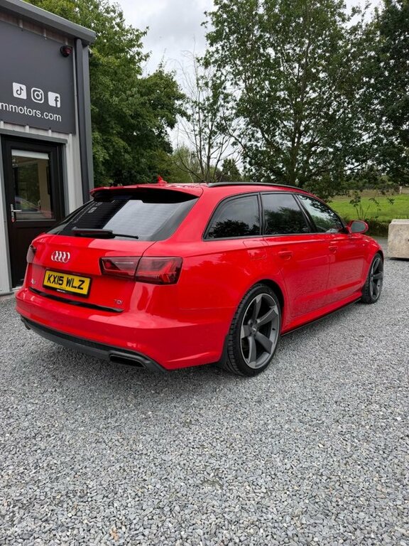 Audi A6 Avant 2015 2.0 Tdi Ultra S Line Estate S Tron Red #2