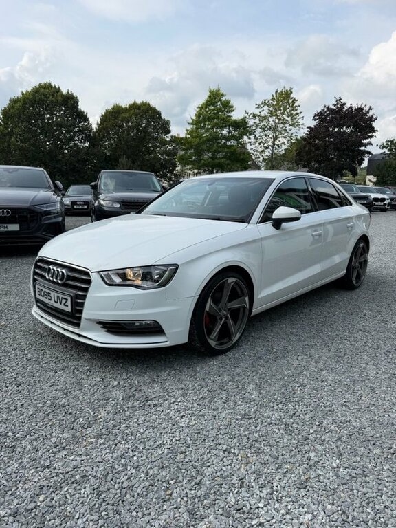 Audi A3 2015 1.6 Tdi Sport Saloon Euro 6 White #3