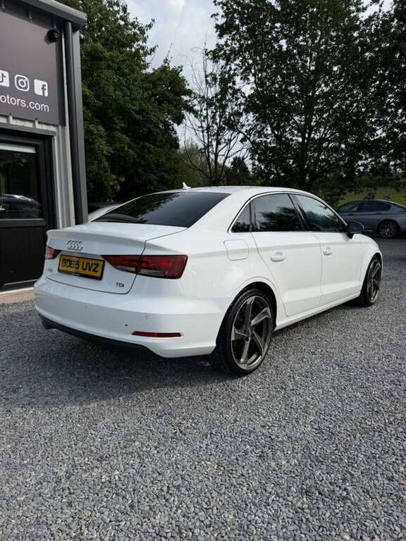 Audi A3 2015 1.6 Tdi Sport Saloon Euro 6 White #2