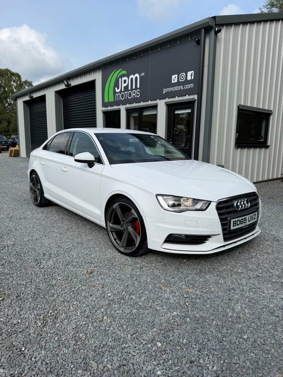 Audi A3 2015 1.6 Tdi Sport Saloon Euro 6 White
