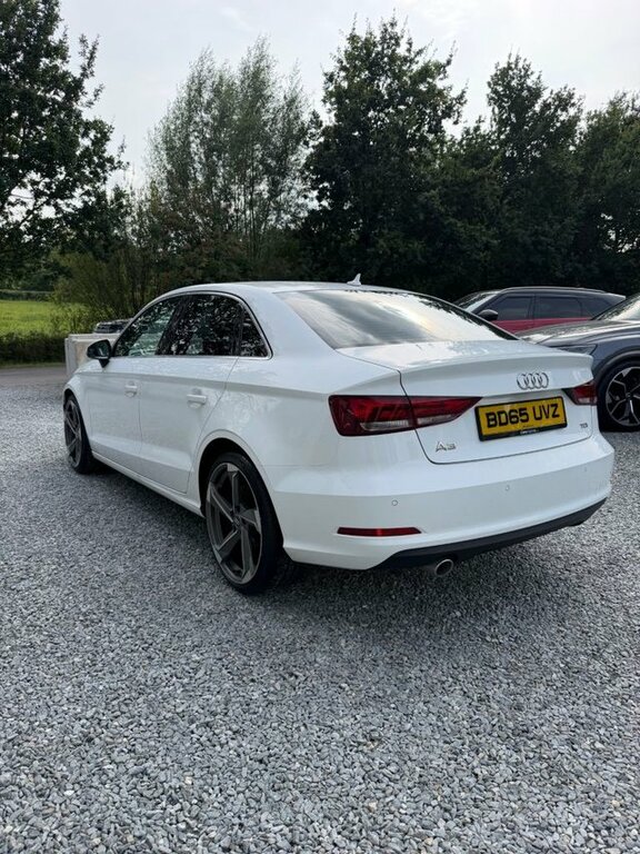 Audi A3 2015 1.6 Tdi Sport Saloon Euro 6 White #4