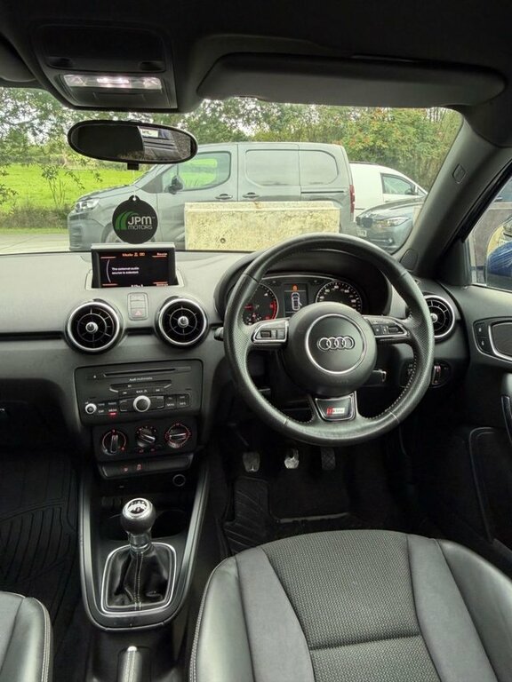 Audi A1 2.0 Tdi Black Edition Hatchback Red #8