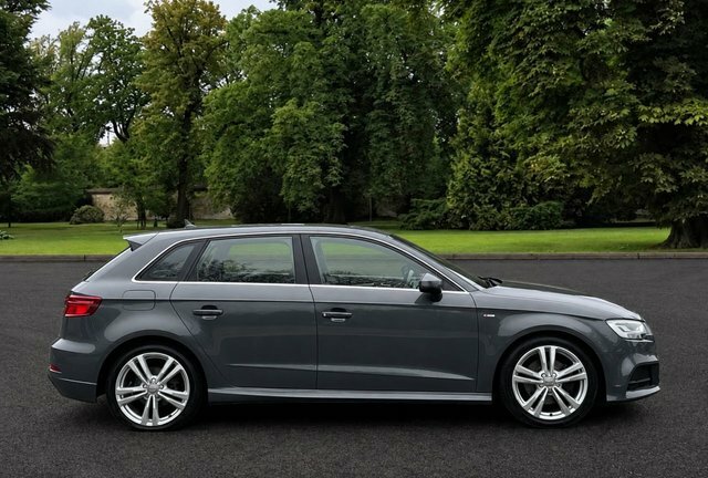 Audi A3 2018 2.0 Tfsi S Line Sportback E Grey #3