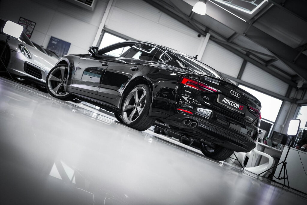 Audi A5 2.0 Tdi 40 Black Edition Sportback S Tronic Quattr Black #5