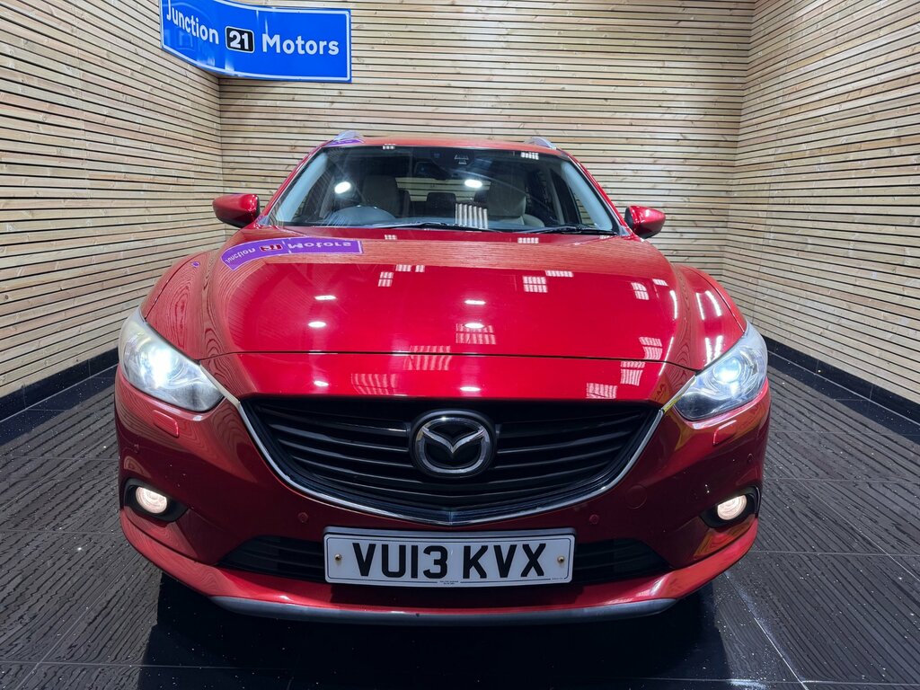 Mazda 6 2.2 Skyactiv-d Sport Nav Tourer Red #2