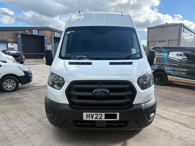Ford Transit Custom 2.0 350 Ecoblue Leader Panel Van White #2