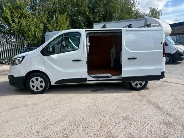 Renault Trafic Ll30 Blue Dci 130 Extra Van White #2