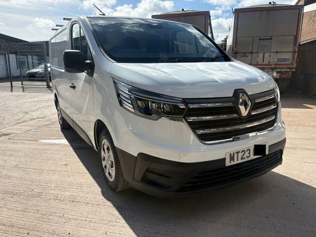 Renault Trafic Ll30 Blue Dci 130 Extra Van White #1