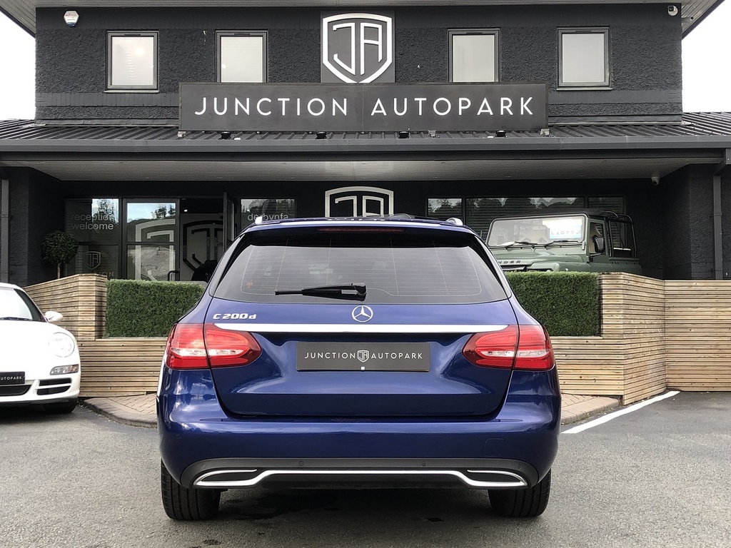 Mercedes-Benz C Class C200d Sport Blue #6