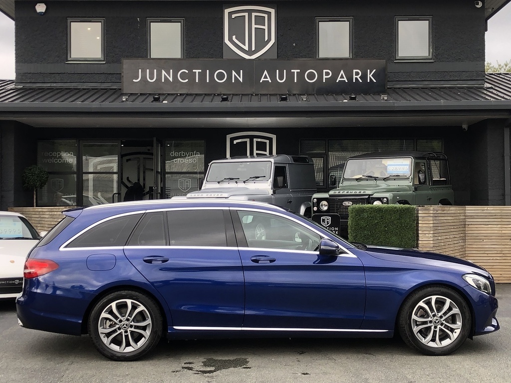 Mercedes-Benz C Class C200d Sport Blue #4
