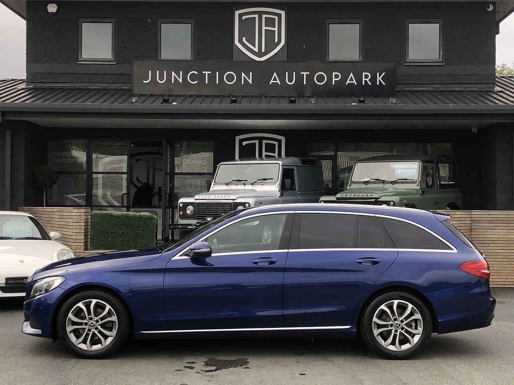 Mercedes-Benz C Class C200d Sport Blue #3
