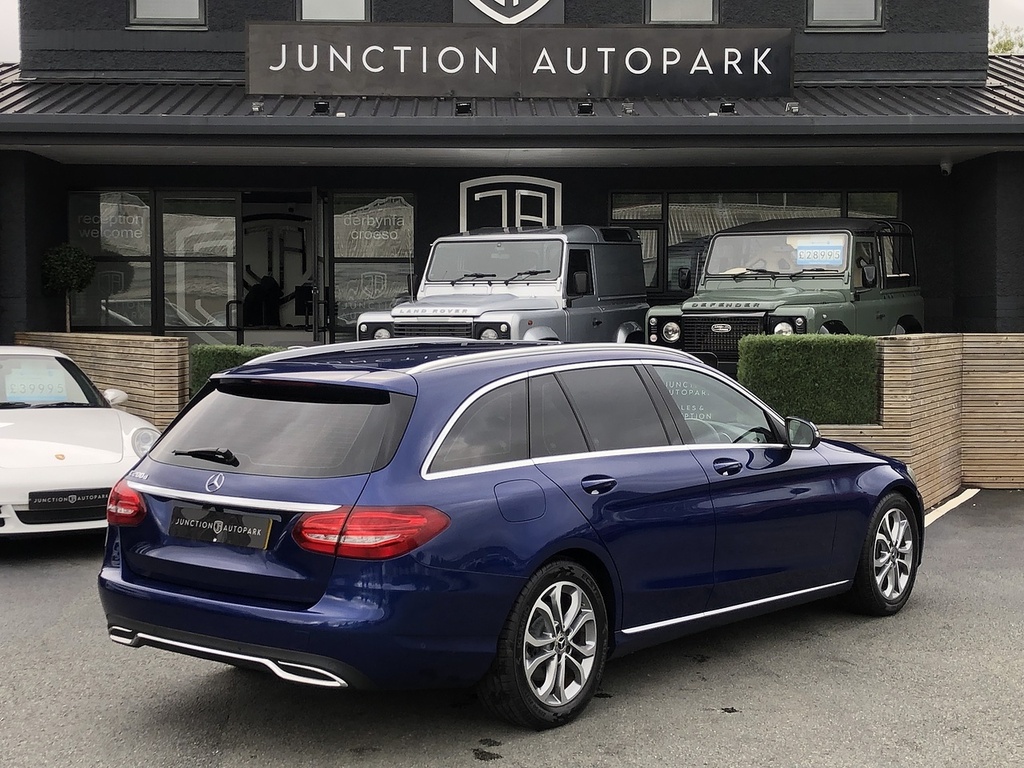 Mercedes-Benz C Class C200d Sport Blue #5