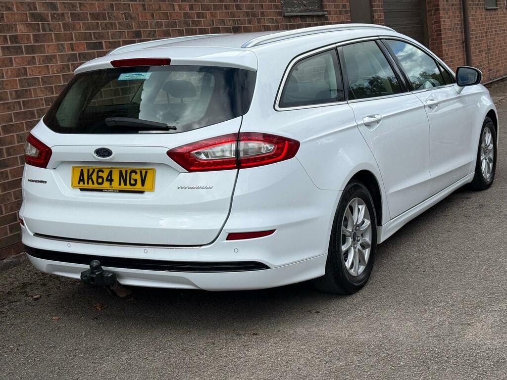 Ford Mondeo Titanium Econetic Tdci White #6