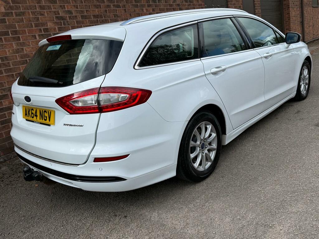 Ford Mondeo Titanium Econetic Tdci White #4