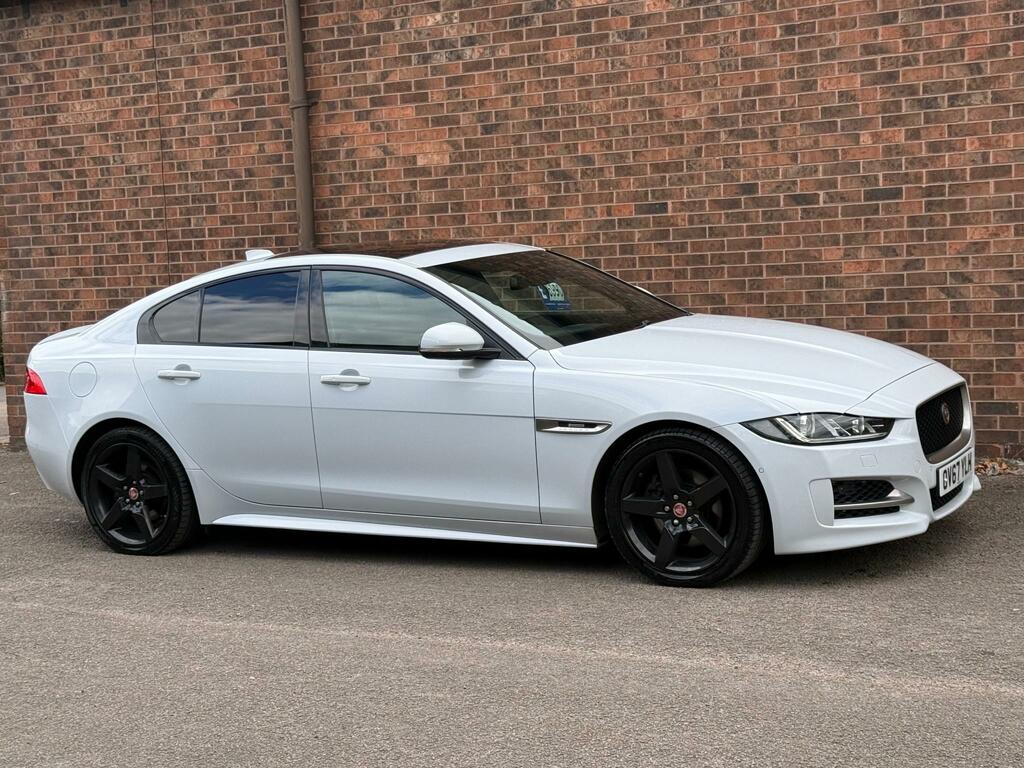 Jaguar XE R-sport D White #6