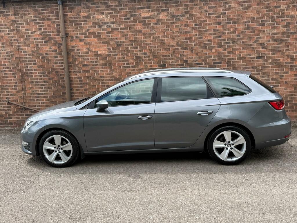 Seat Leon Hatchback 2.0 Tdi Cr Fr Sport Coupe Euro 5 Ss 3 White #12