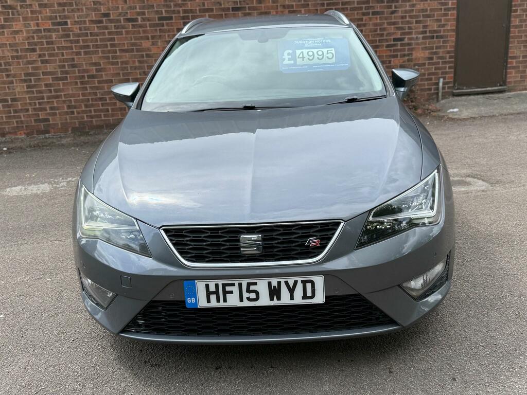 Seat Leon Hatchback 2.0 Tdi Cr Fr Sport Coupe Euro 5 Ss 3 White #10
