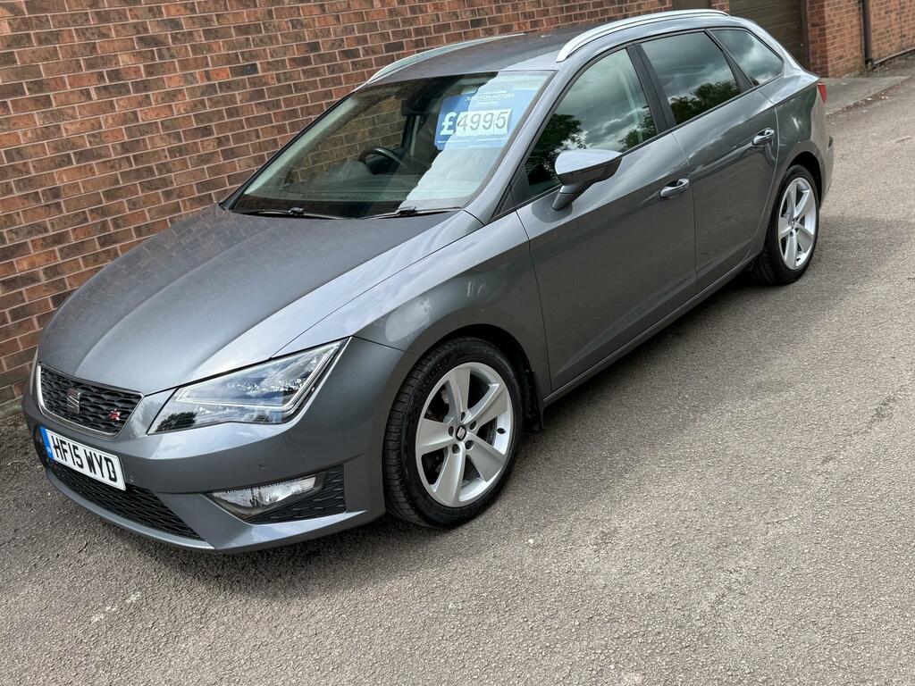 Seat Leon Hatchback 2.0 Tdi Cr Fr Sport Coupe Euro 5 Ss 3 White #11