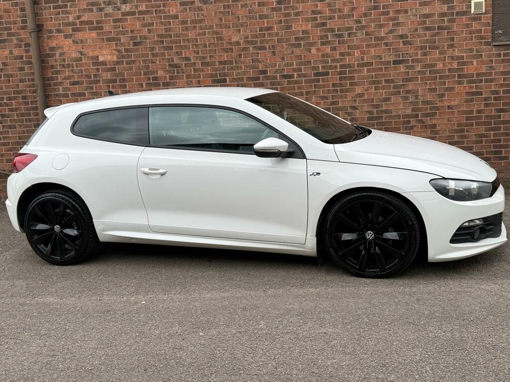 Volkswagen Scirocco R-line Bluemotion Technology Tdi White #2