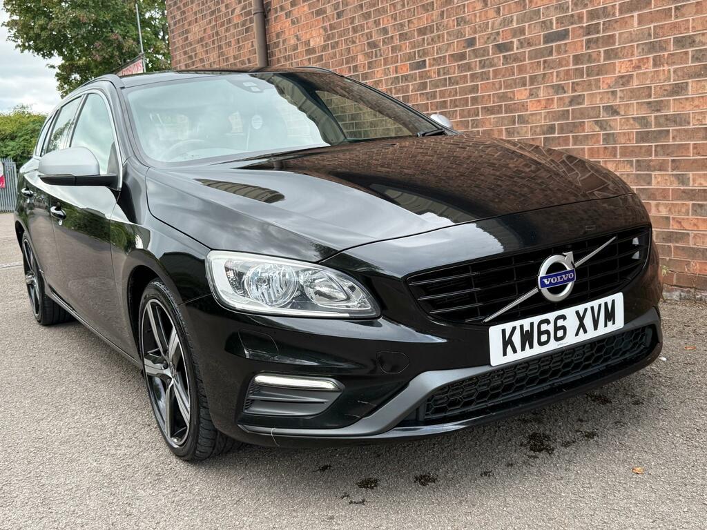 Volvo V60 R-design Nav D3 Black #2