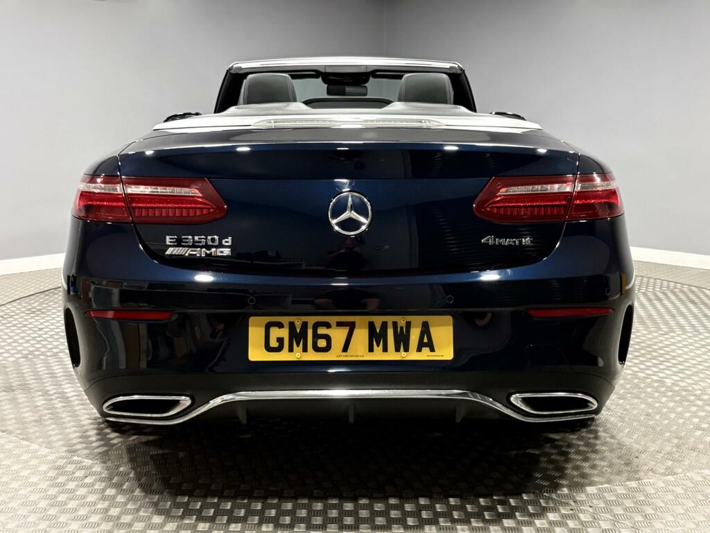 Mercedes-Benz E Class 3.0 E350d V6 Amg Line Premium Plus Cabriolet G-t Blue #4