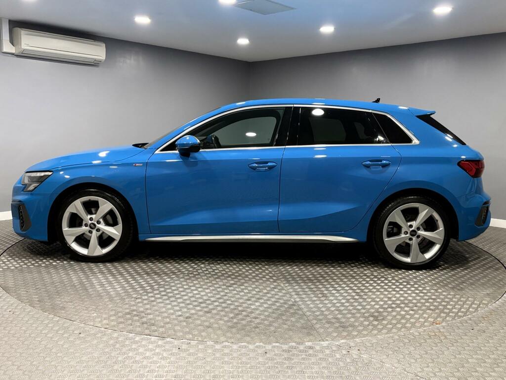 Audi A3 1.0 Tfsi 30 S Line Sportback S Tronic Euro 6 Ss Blue #6