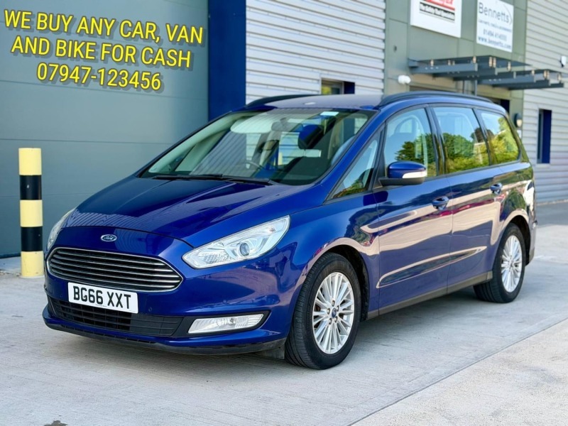 Ford Galaxy 2.0 Tdci 150 Zetec Powershift - 2016 Blue