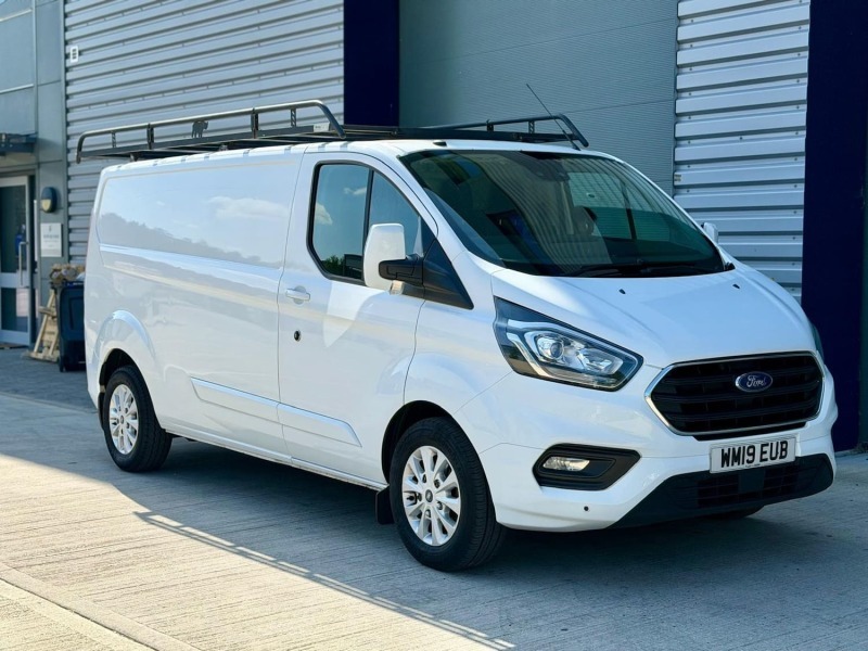 Ford Transit Custom 2.0 Ecoblue 130Ps Low Roof Limited Van - 2019 White #2