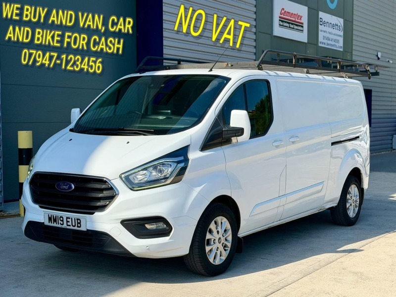 Ford Transit Custom 2.0 Ecoblue 130Ps Low Roof Limited Van - 2019 White