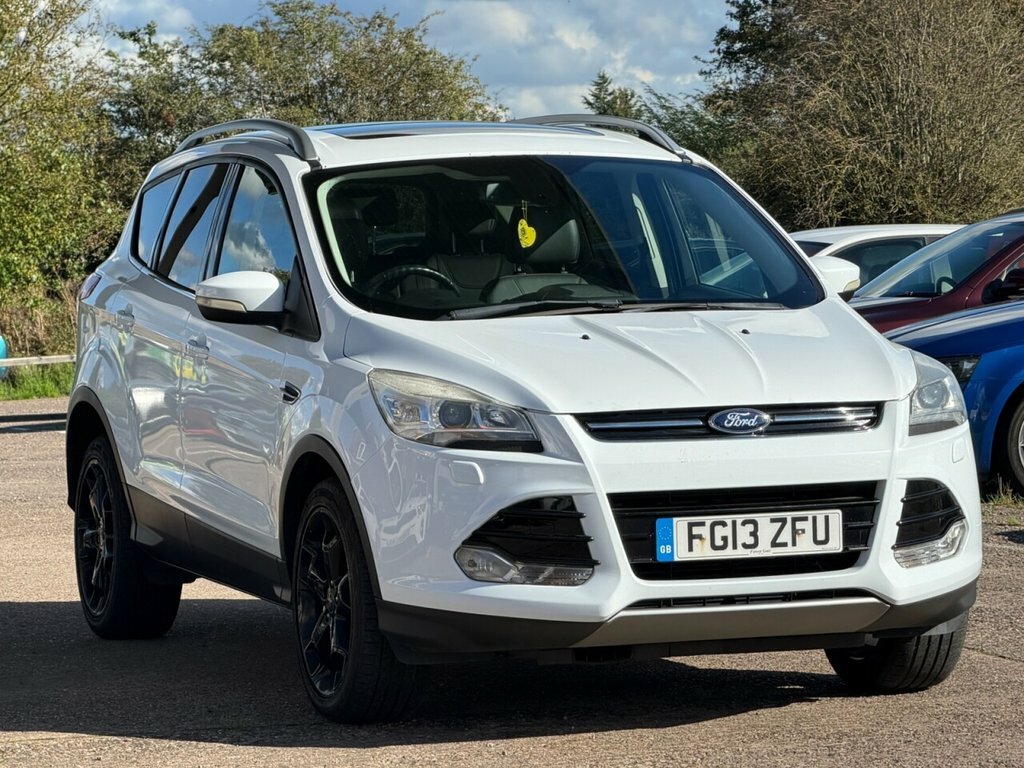 Ford Kuga 2.0 Titanium X Tdci 160 Bhp White #1