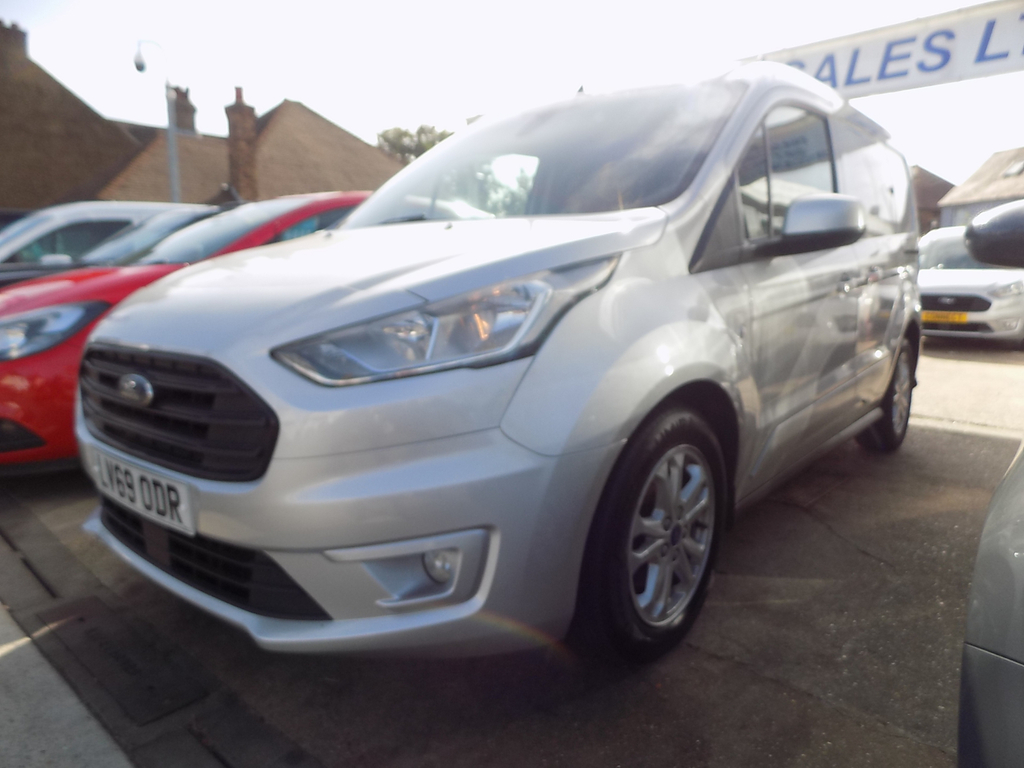 Ford Transit Connect 200 Limited Tdci L1 Euro 6 LV69ODR Silver #2
