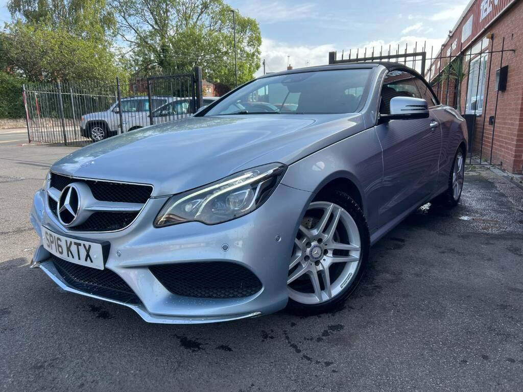 Mercedes-Benz E Class E220 Bluetec Amg Line 7G-tronic Silver #3