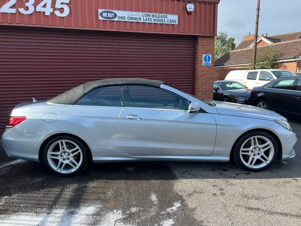 Mercedes-Benz E Class E220 Bluetec Amg Line 7G-tronic Silver #2