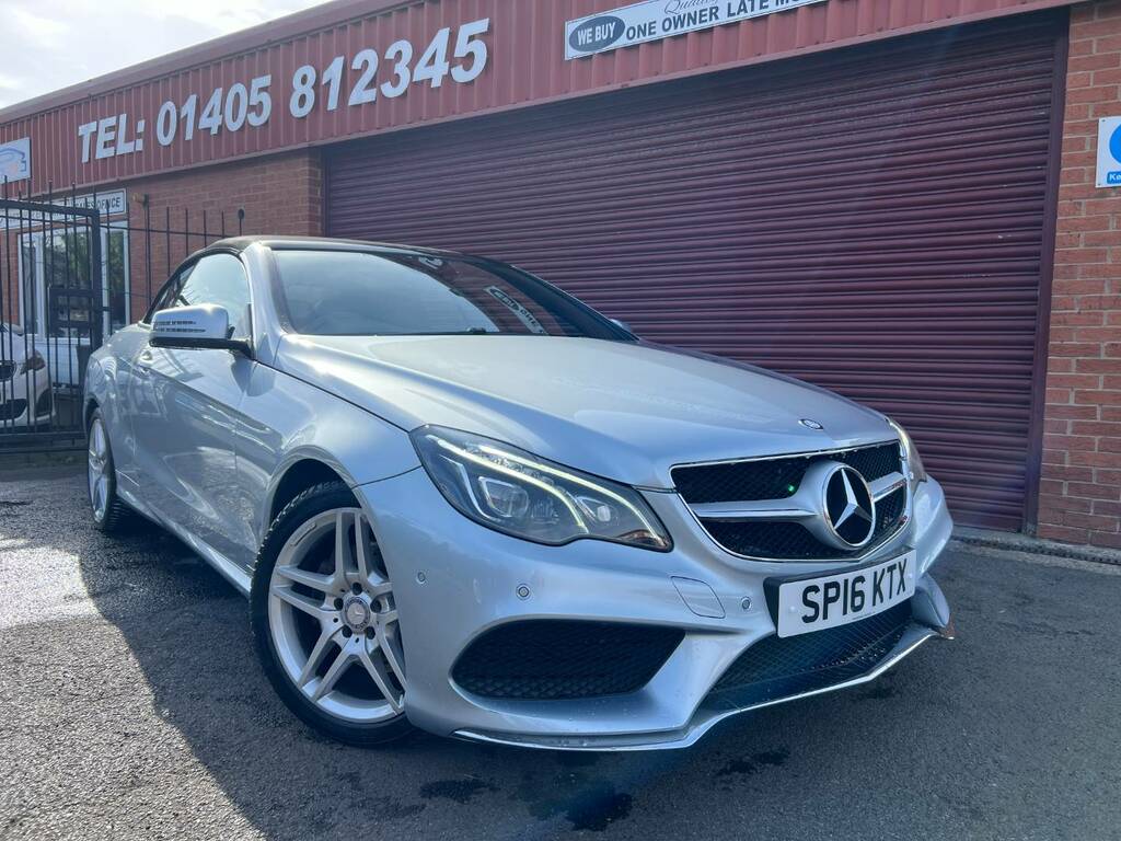 Mercedes-Benz E Class E220 Bluetec Amg Line 7G-tronic Silver