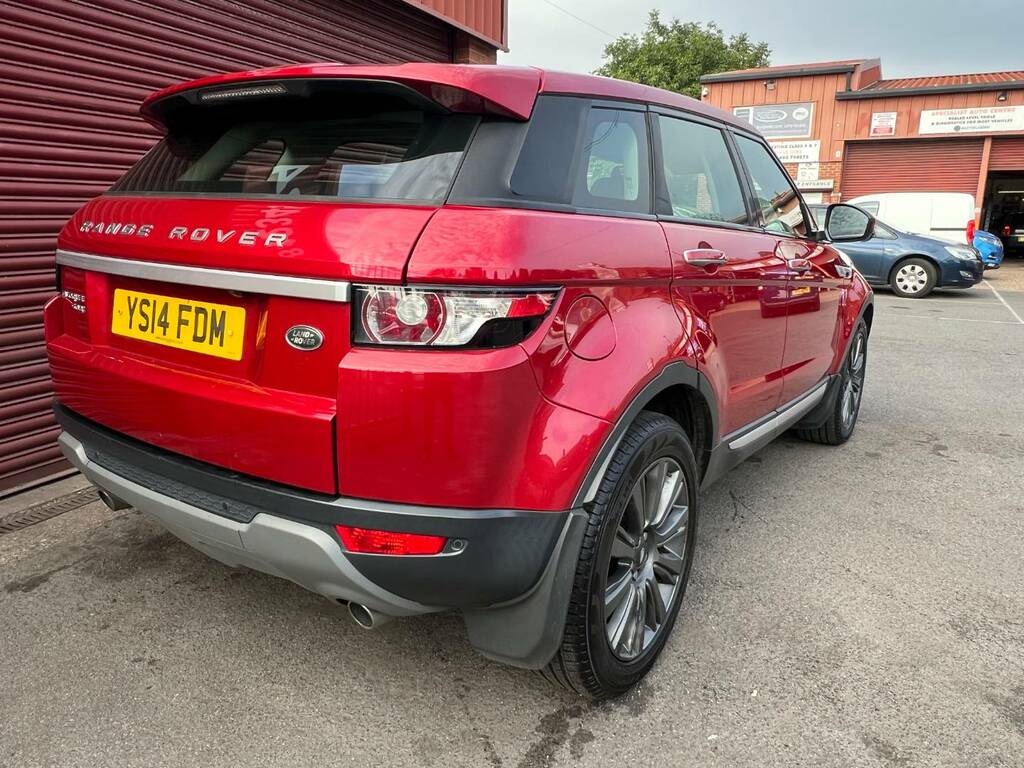 Land Rover Range Rover Evoque 2.2 Sd4 Prestige Red #5