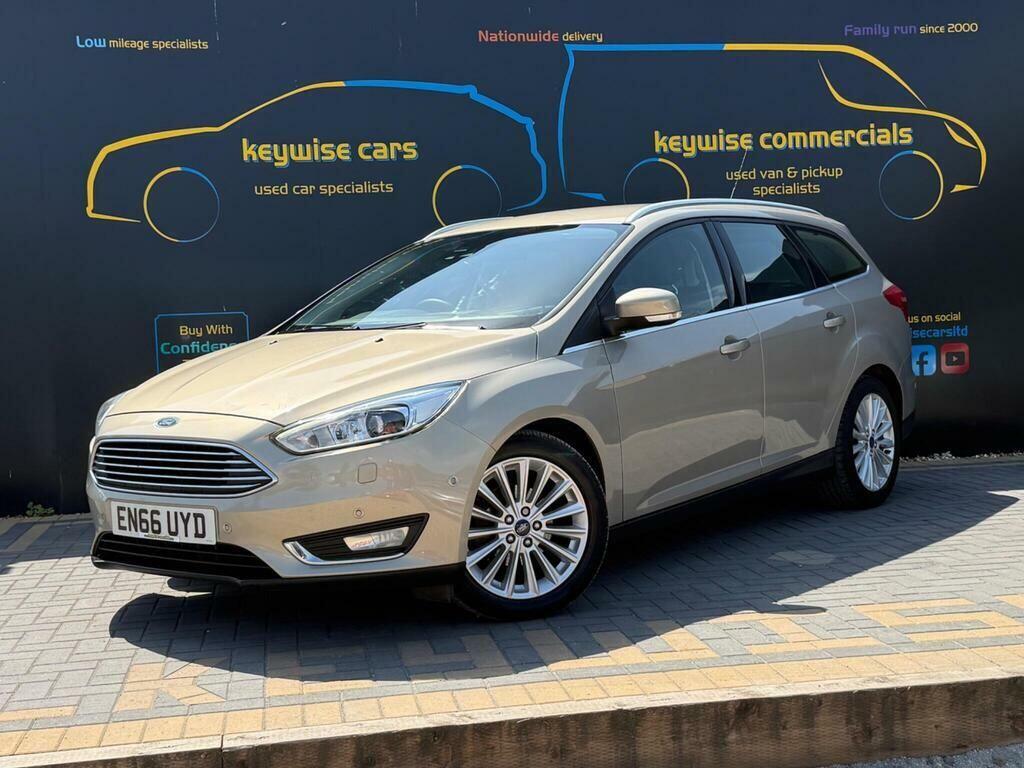 Ford Focus 1.5 Tdci Titanium X Euro 6 Ss Silver